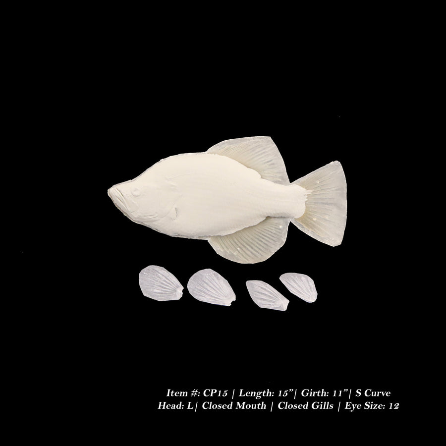 Crappie Reproductions - Blanks by Matt Welsh