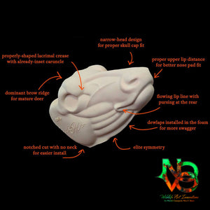Whitetail Change Out Heads - NOVO by Wes Mote