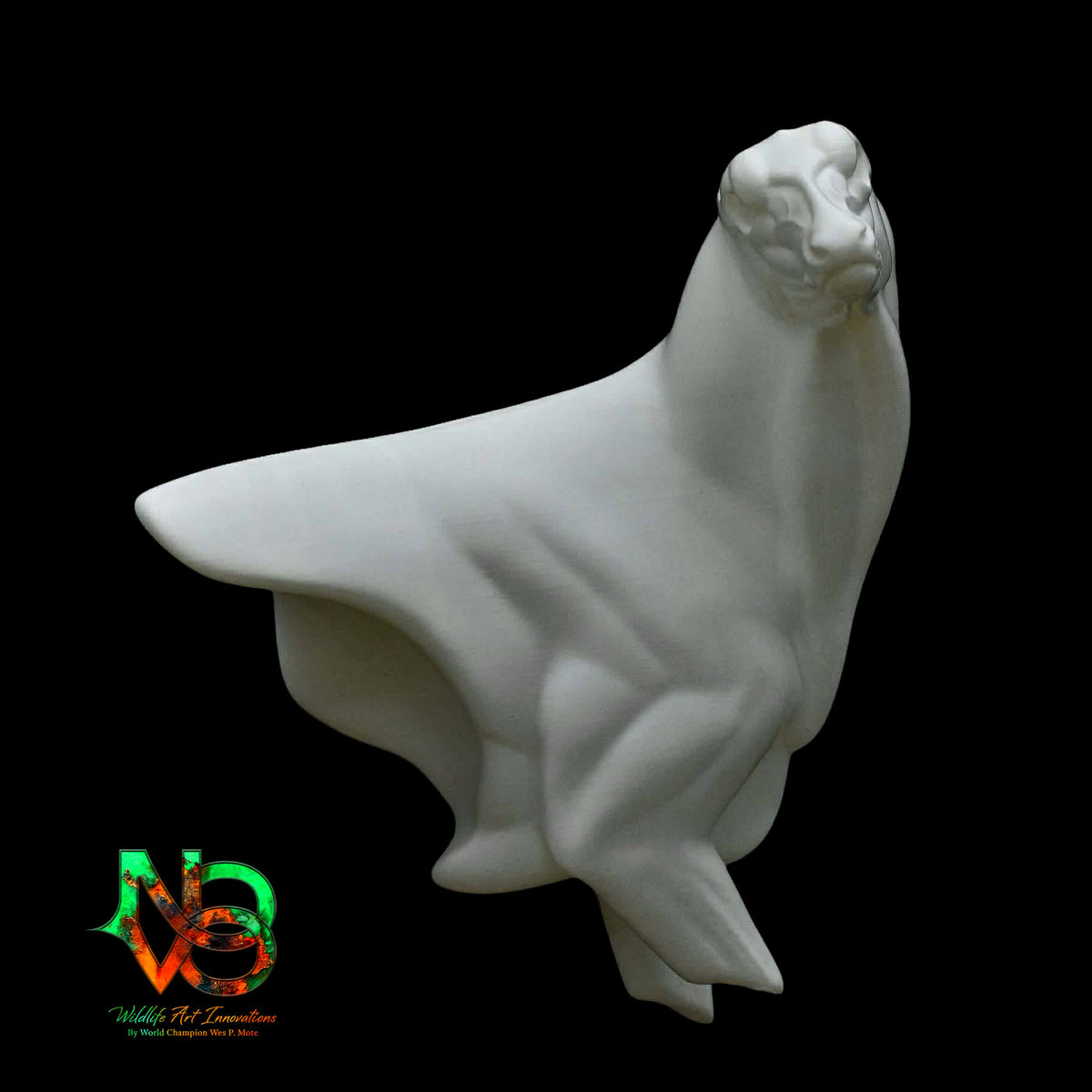Semi Upright Wall Pedestal "El Rey" - NOVO by Wes Mote