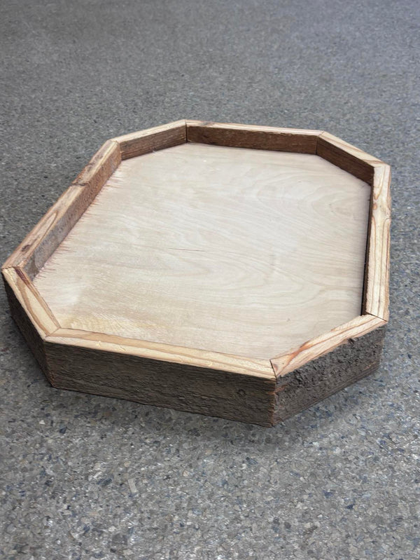 Barnwood Octagon Turkey Base