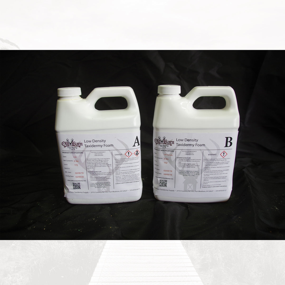 Taxidermy Foam Kits - 3# Density